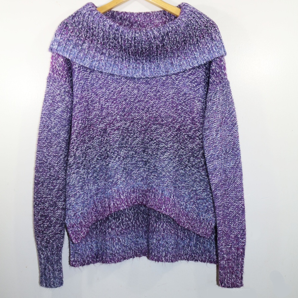AMERICAN EAGLE Ombre Cowl Neck Sweater